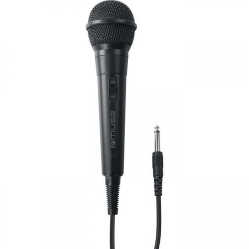 Muse - MUSE MC-20 B Microphone filaire - Reponse en frequence: 30Hz - 15kHz - Sensibilite: -73dB +- 3dB [0db1v/upar] Muse   - Microphone