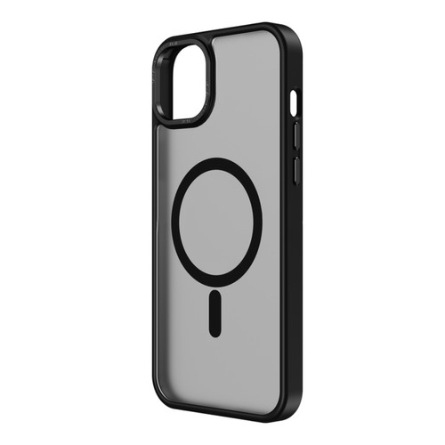 Muvit - Muvit Coque pour iPhone 15 avec Anti-scratch Compatible MagSafe Noir Muvit  - Coque, étui smartphone Muvit
