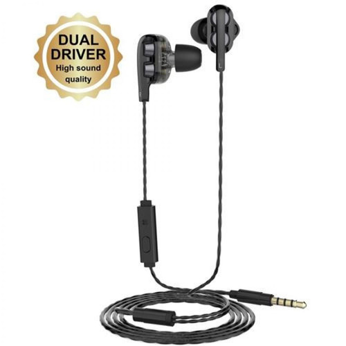 Muvit - Ecouteurs intra auriculaires Muvit M1I+ Noir Muvit  - Ecouteurs intra-auriculaires Muvit