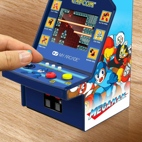 Consoles et jeux Console de Jeu Portable My Arcade Micro Player PRO - Megaman Retro Games Bleu