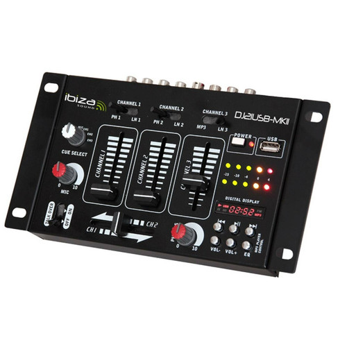 My Deejay Pack Sono DJ500-AX-USB ampli + HP 500W Table de mix