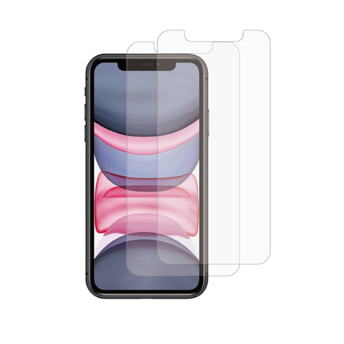 Myway - Myway Pack 2 Verre Trempé pour iPhone 11/XR Plat Anti-rayures Transparent Myway  - Nos Promotions et Ventes Flash