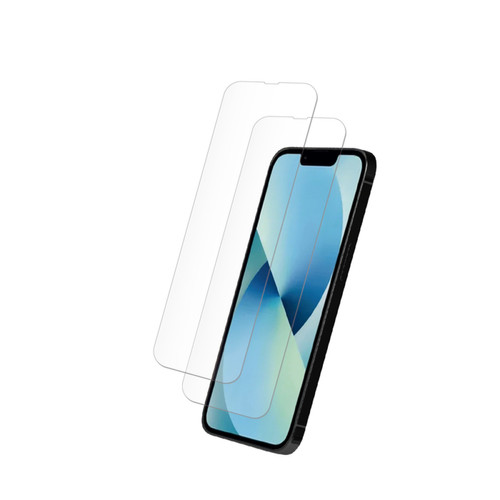Myway - Myway Pack 2 Verre Trempé pour iPhone 14 Plus/13 Pro Max Plat Anti-rayures Transparent Myway  - Myway