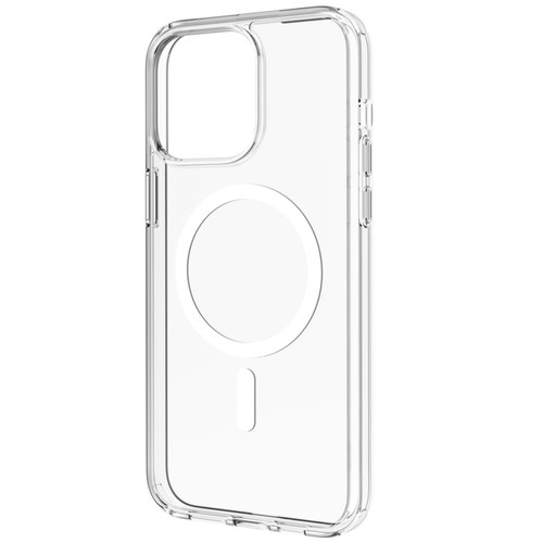 Myway - Myway Coque pour iPhone 15 Pro Max Compatible MagSafe Transparent Myway  - Myway