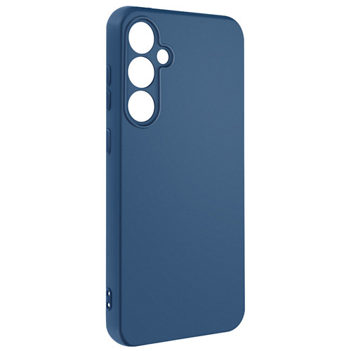 Myway - Myway Coque pour Samsung S23 FE Silicone Finition Mate Toucher Doux Bleu Myway  - Myway