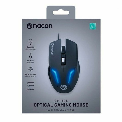 Nacon - Souris Nacon GM-105 Gris Nacon  - Périphériques, réseaux et wifi Nacon