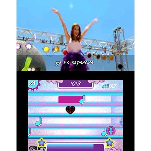 Jeux DS Violetta : rythme et musique