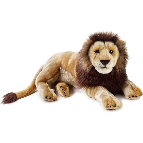 National Geographic - peluche lion de 65 cm marron National Geographic   - Peluches
