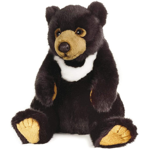 National Geographic - peluche Ours Noir D'Asie de 26 cm marron National Geographic  - Animaux National Geographic