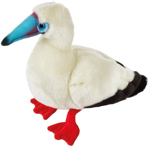 National Geographic - peluche redlegged gentiane de 35 cm blanc bleu rouge National Geographic  - Animaux National Geographic