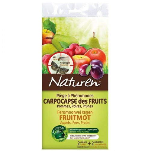 Engrais  et entretien Rosier Naturen FERTI NATUREN Kit complet Piege phéromone Carpocapse des fruits