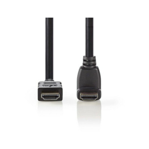 Nedis - Câble HDMI CVGP34210BK15 - HDMI / HDMI coudé 270° - 1.5 - accessoires cables meubles supports Nedis