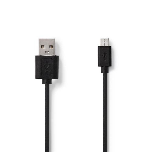 Nedis - Câble USB 2.0 A Mâle - Micro B Mâle 5,0 m Noir Nedis  - Marchand Monsieur plus
