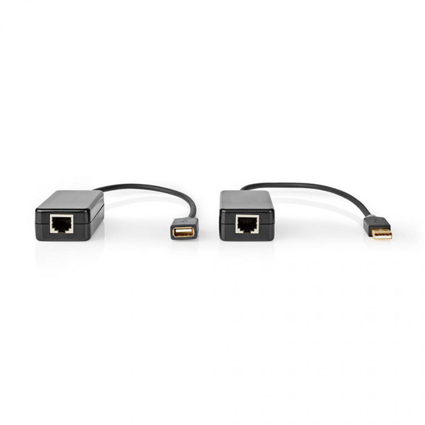Nedis Rallonge de câble USB 2.0 Active | A mâle vers A femelle | 50,0 m | Noir