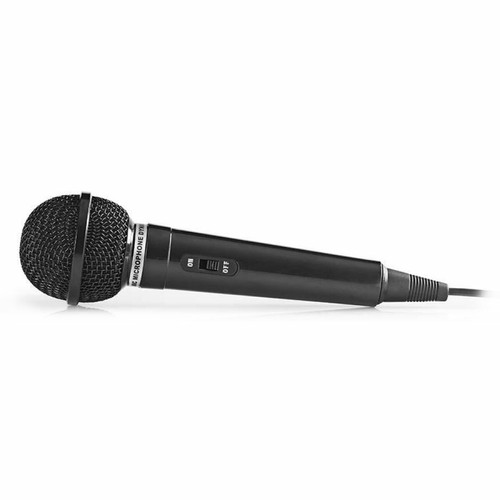 Nedis - Nedis Microphone Filaire Plastique Noir Nedis  - Bonnes affaires Microphone PC