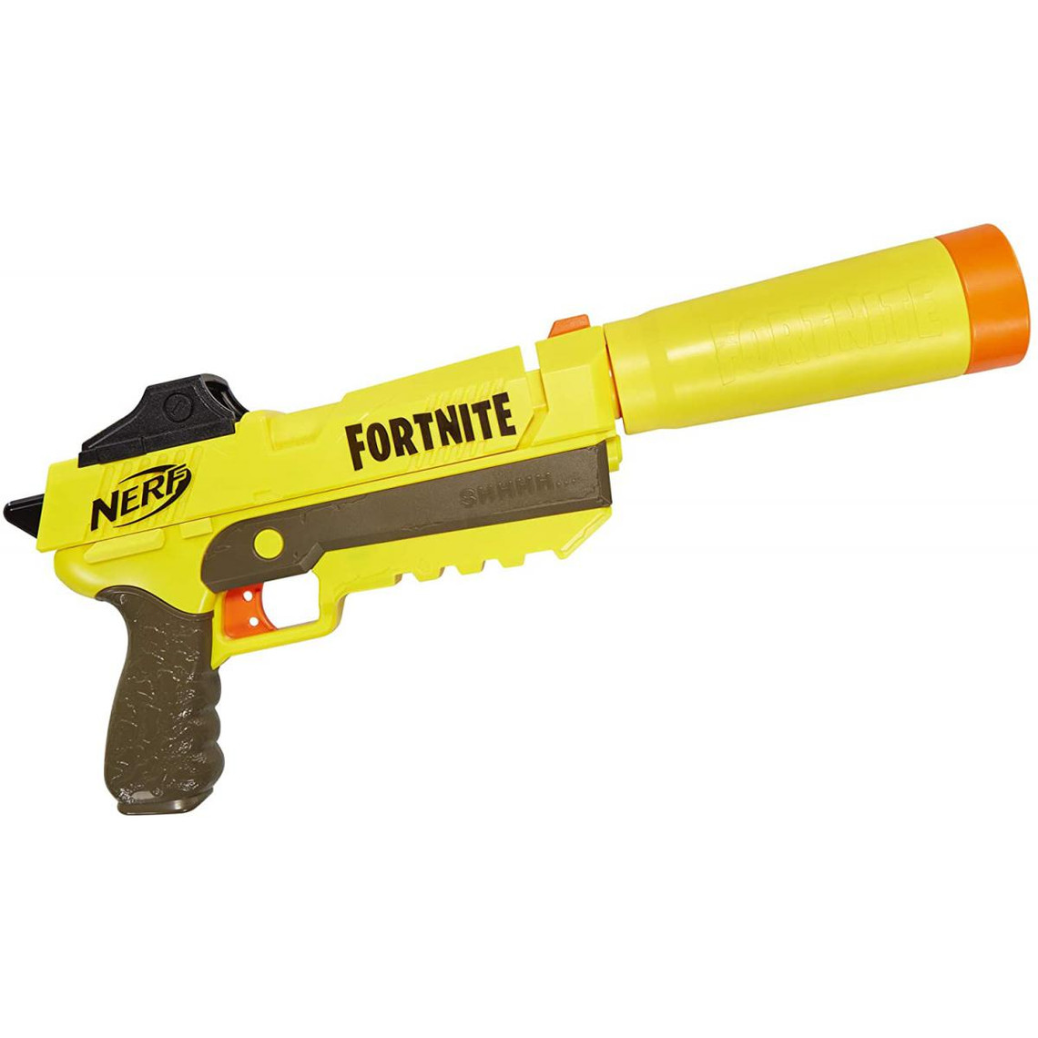 Jeux d'adresse Nerf pistolet fortnite SP-L et Flechettes Elite Officielles jaune