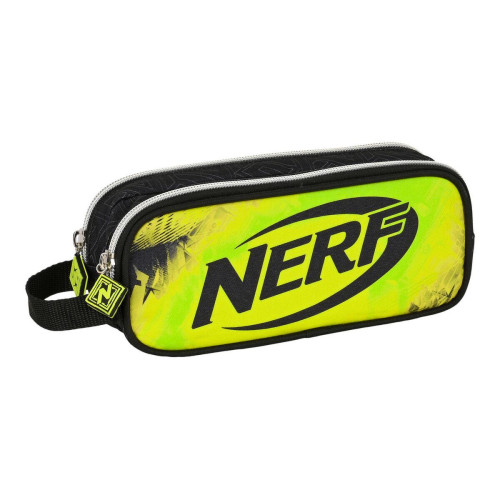 Nerf - Trousse d'écolier Nerf Neon Noir Citron (21 x 8 x 6 cm) - Nerf