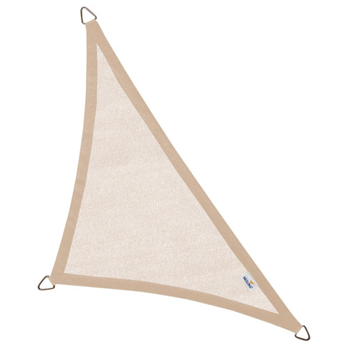 Nesling - Voile d'ombrage triangulaire Coolfit sable 5 x 5 x 7.1 m. Nesling  - Voile d'ombrage Nesling