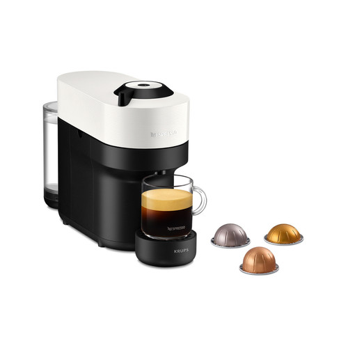 Nespresso - Krups Vertuo Pop XN9201 Entièrement automatique Cafetière à dosette 0,56 L Nespresso  - Machine à café automatique Expresso - Cafetière