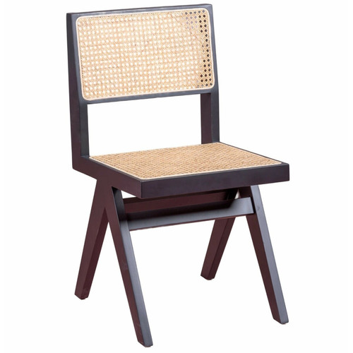 Chaises Nest Dream Chaise classique en rotin naturel et bois de frêne - Compass