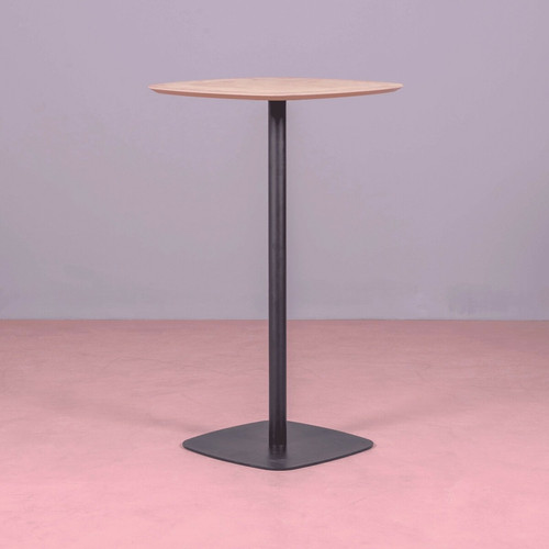 Tables à manger Table haute pour bar style industriel, 106cm de hauteur et 60x60cm - Pub
