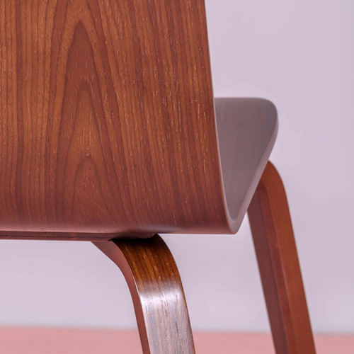 Nest Dream Chaise design scandinave en bois de noyer - Hut