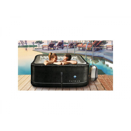 Spa gonflable Spa gonflable montana rond noir - 6 places