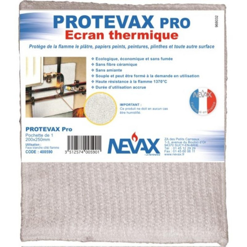 Nevax - BOUCLIER THERMIQ PROTEVAX PRO Nevax  - Protections corps