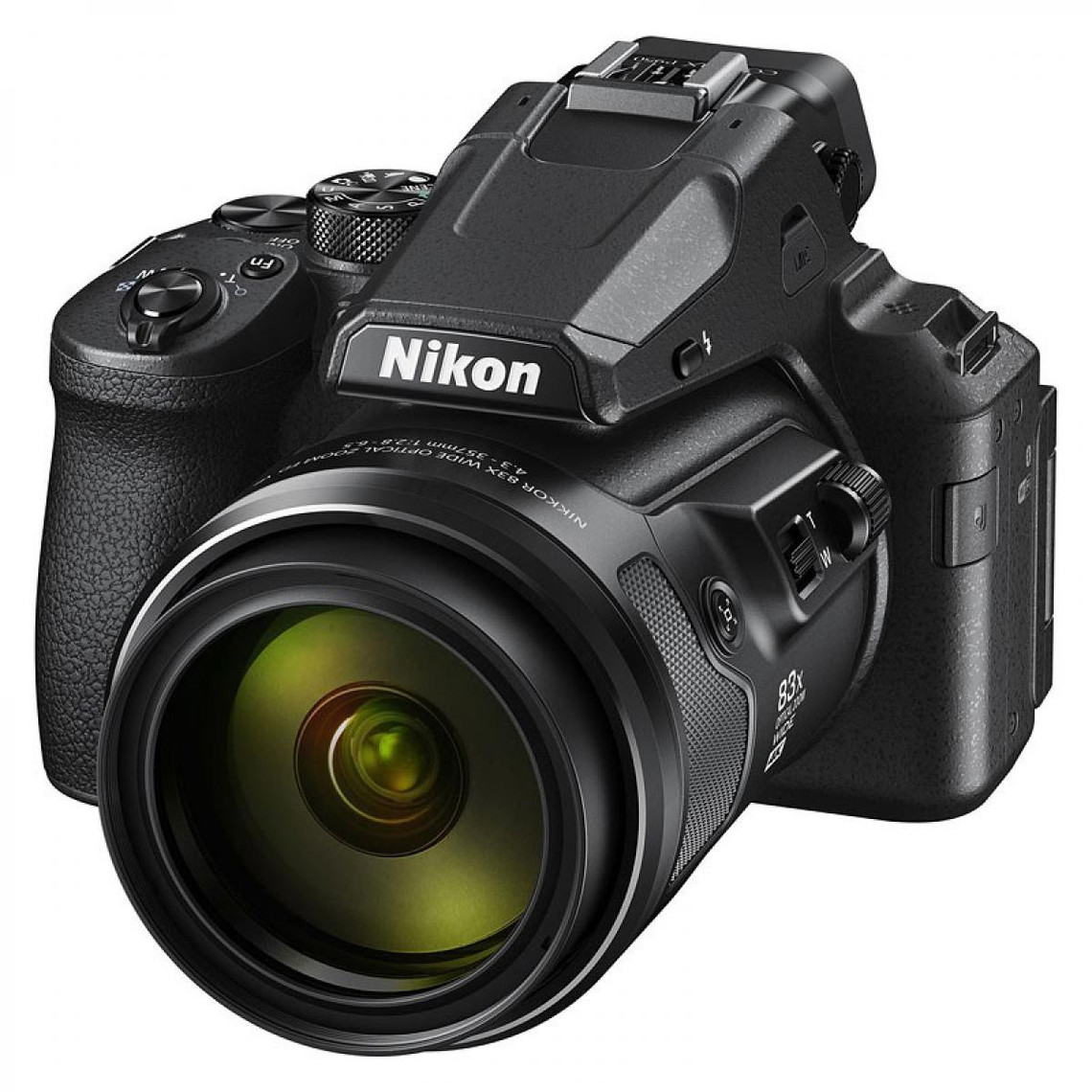 Appareil compact Nikon NIKON Bridge Coolpix P950 Noir 16Mp - Videos 4K/UHD 30 i/s - Zoom exceptionnel 83X 24 a 2000 mm - Ecran OLED orientable de 2,53M
