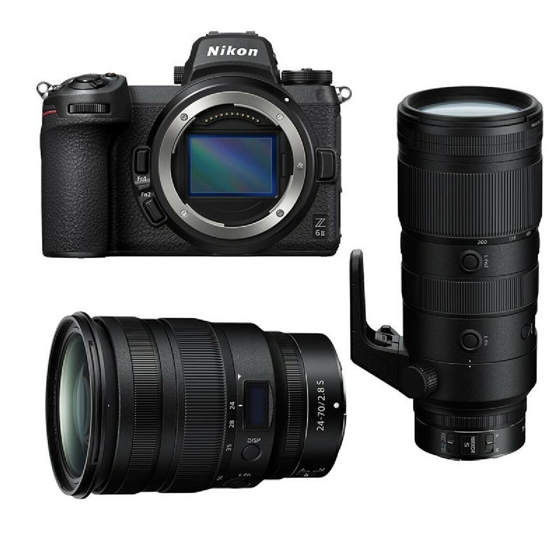 Appareil Hybride Nikon NIKON Z6 II + Z 24-70mm f/2.8 S + Z 70-200mm f/2.8 VR S