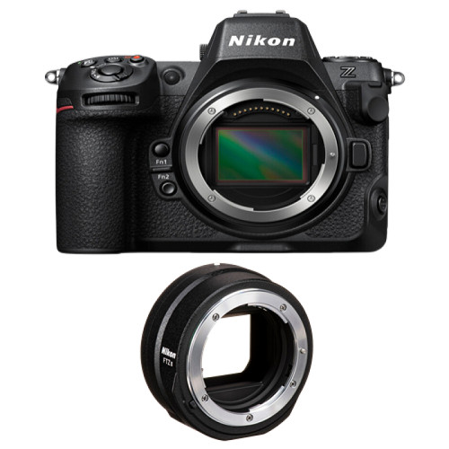 Nikon - Nikon Z8 Boîtier + FTZ II Adaptateur - Appareil Hybride