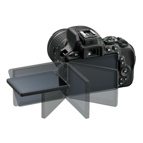 Nikon PACK NIKON D5600 + 18-55 VR + 70-300 AF-P VR + Sac + SD 4Go