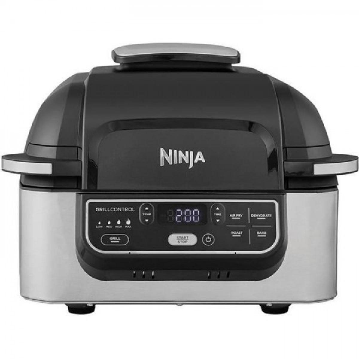 Ninja NINJA FOODI AG301EU - Grill d'intérieur - Technologie Cyclonic Air - 5 modes de cuisson préprogrammés - Jusqu'a 265° - 1760W