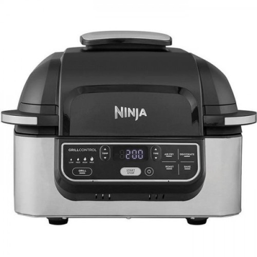 Ninja - NINJA FOODI AG301EU - Grill d'intérieur - Technologie Cyclonic Air - 5 modes de cuisson préprogrammés - Jusqu'a 265° - 1760W - Ninja