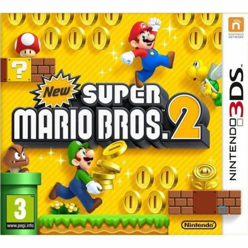 Nintendo - SHOT CASE - New Super Mario Bros 2 Jeu 3DS Nintendo  - Jeux mario 3ds