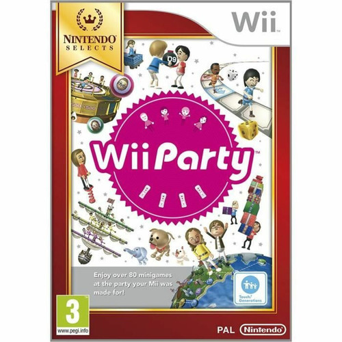 Nintendo - New & Sealed! Wii Party Selects Nintendo Wii Game - Import UK [jeu en Francais] Nintendo  - Wii party