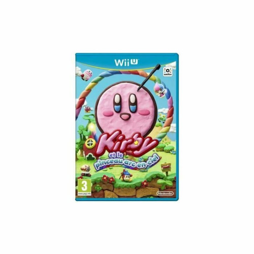 Jeux Wii U Nintendo Kirby et le Pinceau Arc-en-ciel - Wii U -