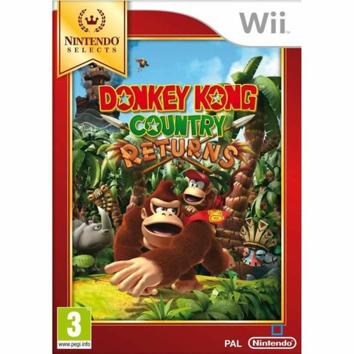 Nintendo - Donkey Kong Country Returns Selects Jeu Wii Nintendo  - Nintendo