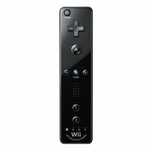Nintendo - manette wiimote noire motion plus offcielle nintendo Nintendo  - Manette Wii