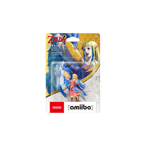 Nintendo - Nintendo amiibo Zelda & Loftwing - The Legend of Zelda: Skyward Sword HD Personnage de jeu interactif Nintendo - Nintendo