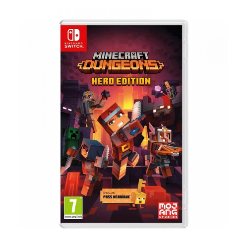 Nintendo - Minecraft Dungeons - Hero Edition (Pass Héroique inclus) - Nintendo   - Minecraft Jeux et Consoles
