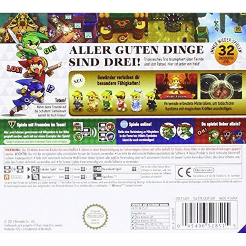 Nintendo - The Legend Of Zelda : Tri Force Heroes [import europe] - Jeux PC