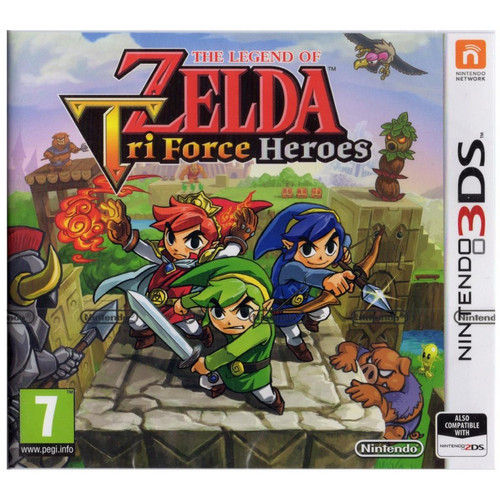 Nintendo - The Legend of Zelda: Tri Force Heroes 3DS Nintendo   - Bonnes affaires Pack accessoires 3DS