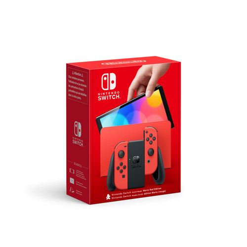 Nintendo - Nintendo Switch - OLED Model - Mario Red Edition portable game console Nintendo  - Nintendo Switch