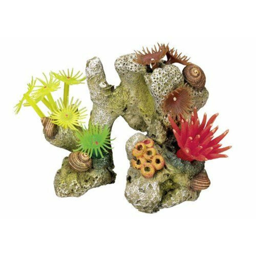 Nobby - Nobby Aqua Ornaments Décoration pour aquarium Corail avec plante 11 x 7 x 8,5 cm Nobby  - Décoration aquarium Nobby