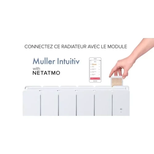 Thermostat Noirot   NEN9241AA   Pilotage à distance Module Muller Intuitiv with Netatmo