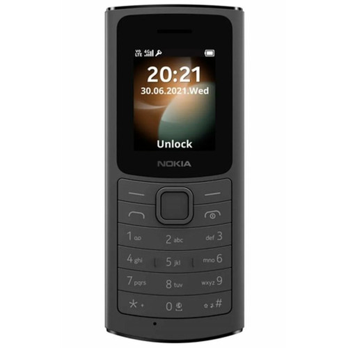 Nokia - Nokia 110 4G (TA-1192) Dual Sim Noir Nokia  - Téléphone mobile Nokia