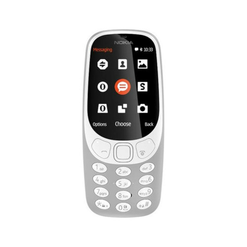 Nokia - Nokia 3310 (2017) Dual SIM Gris Nokia  - Téléphone Portable Nokia