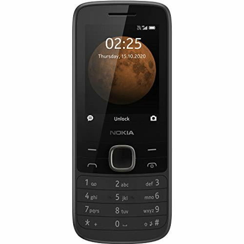 Téléphone mobile Nokia Nokia 225 4G 6,1 cm (2.4') 90,1 g Noir