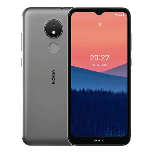 Nokia - Nokia C21 2Go/32Go Gris (Warm Grey) Double SIM TA-1352 - Smartphone Android Nokia